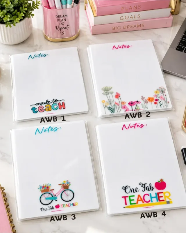 Luxe A5 Write & Erase Acrylic Board