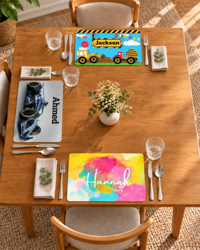 Personalised Placemats