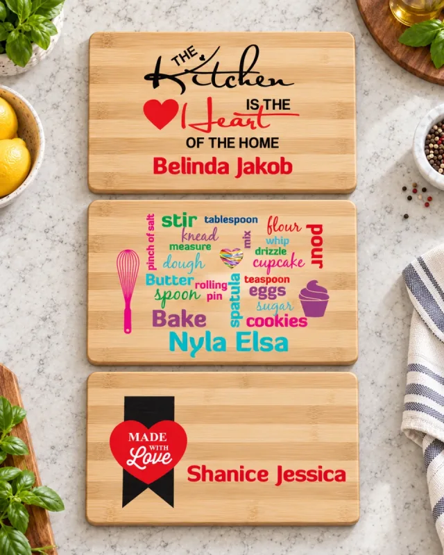 Personalised Wooden Boards