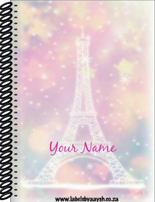 Personalised Notebooks design Np16