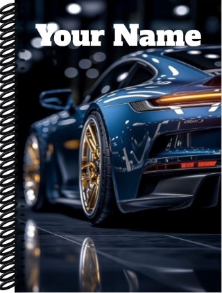 Personalised Notebooks design Np43