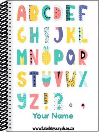 Personalised Notebooks design Np51