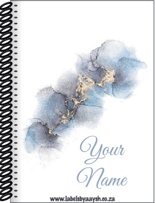 Personalised Notebooks design Np63