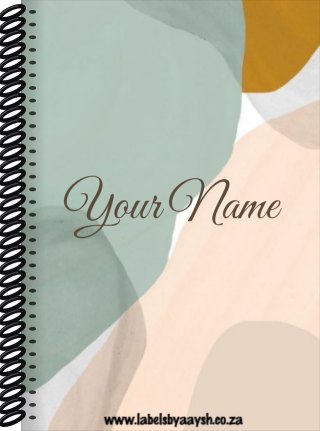 Personalised Notebooks design Np9