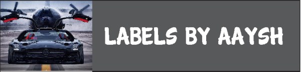 Exclusivity Labels design E68