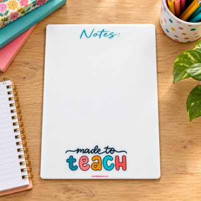 Luxe A5 Write & Erase Acrylic Board design AWB1