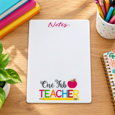 Luxe A5 Write & Erase Acrylic Board design AWB4