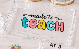 Teacher Favour Organiser Tray design AT3