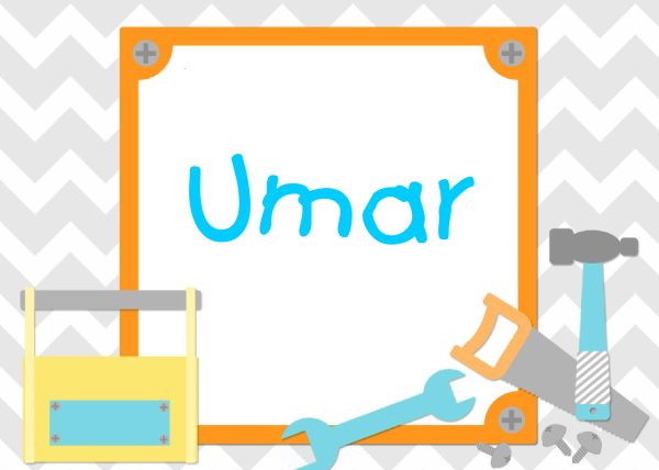 Personalised Placemats design Pm22