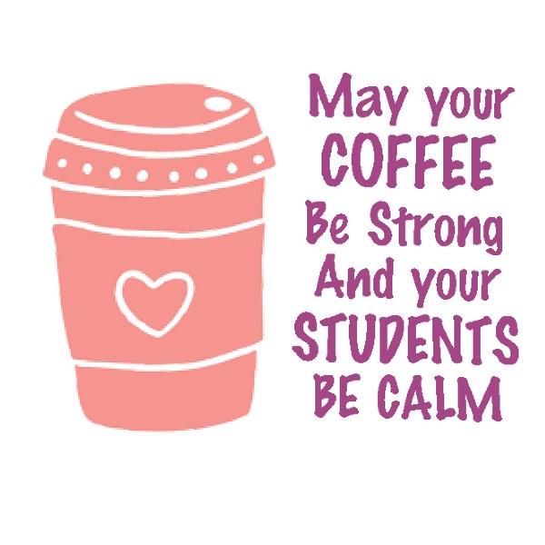 Teacher Favour Coasters design C1