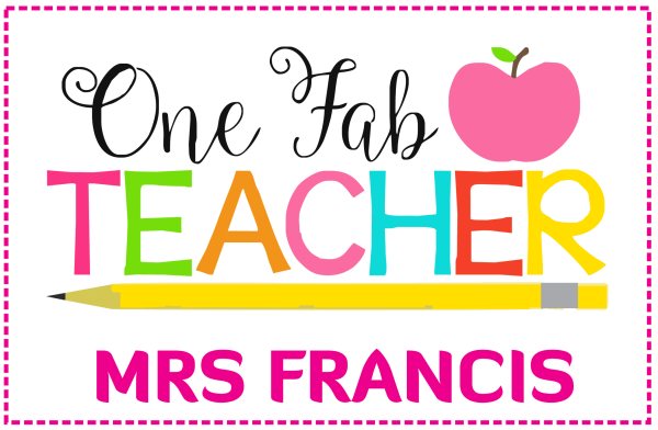 Teacher Appreciation Placemats design Pm56
