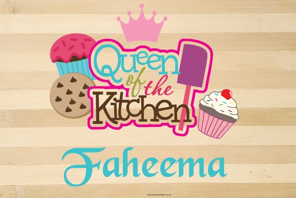 Personalised Wooden Boards design WB1
