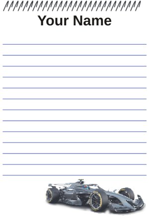 Custom Notepads design PNP12