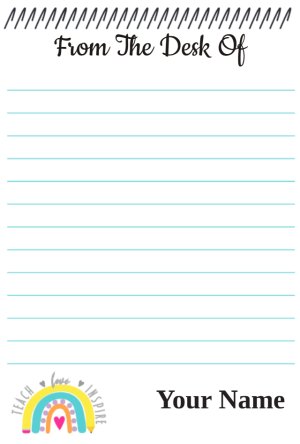 Custom Notepads design PNP15