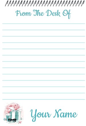 Custom Notepads design PNP19