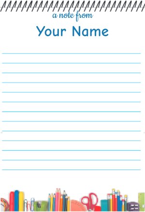 Custom Notepads design PNP20