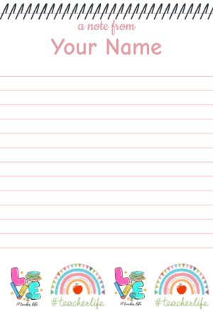 Custom Notepads design PNP24