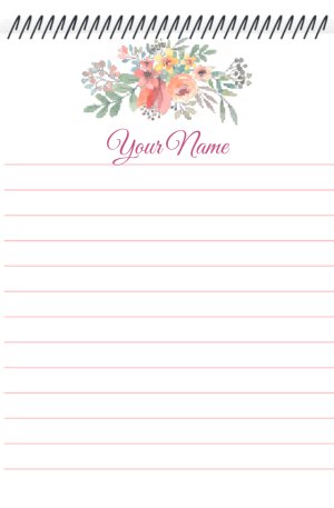Custom Notepads design PNP7