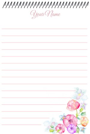 Custom Notepads design PNP8